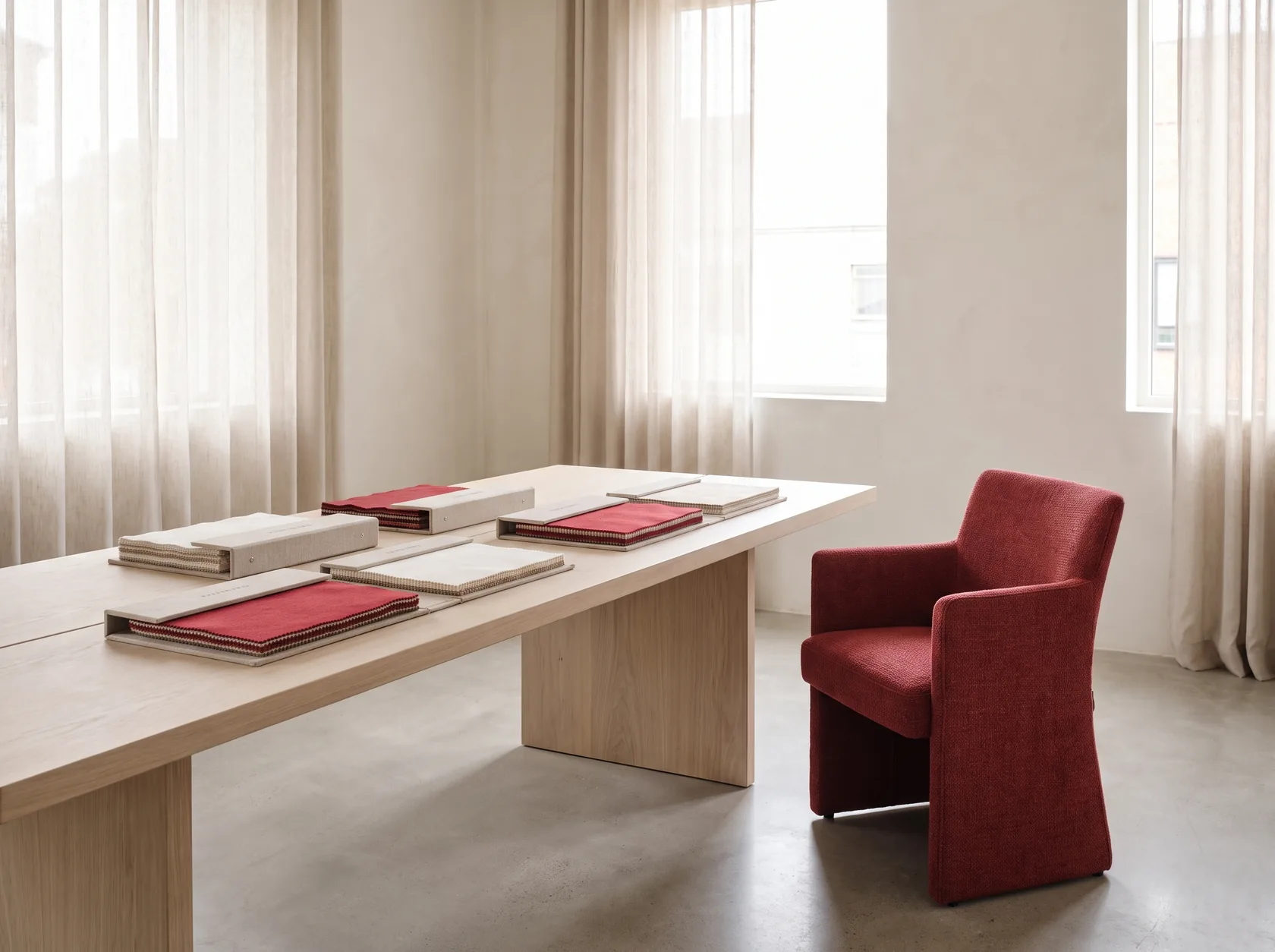 Lianhua Fabrics sales office in Keqiao, Shaoxing